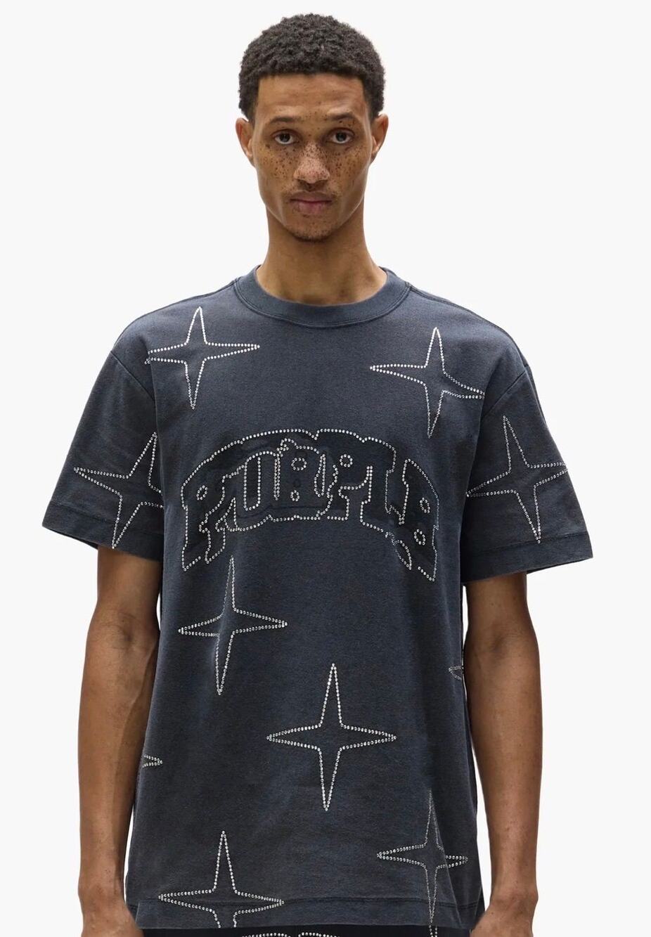 NWT Purple Brand Crystal Star Tee